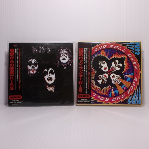 KISS Japanese Import 2 CD Lot: Rock And Roll Over, KISS Self-Titled