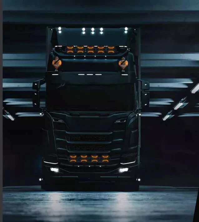 DEMMON SCANIA VOLVO MERCEDES DAF IVECO MAN EXKLUSIV LED SCHEINWERFER TAGLICHT - Bild 2 von 4