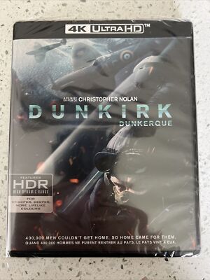 Dunkirk  4K Ultra HD Blu-ray Brand New!!!