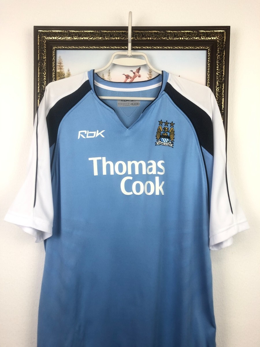 Manchester City Home football shirt 2006 Soccer Reebok Mens Jersey