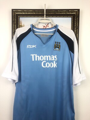 新品Reebok Manchester Cityユニフォームマンチェスターシティ Manchester City Home football shirt 2006 Soccer Reebok Mens Jersey