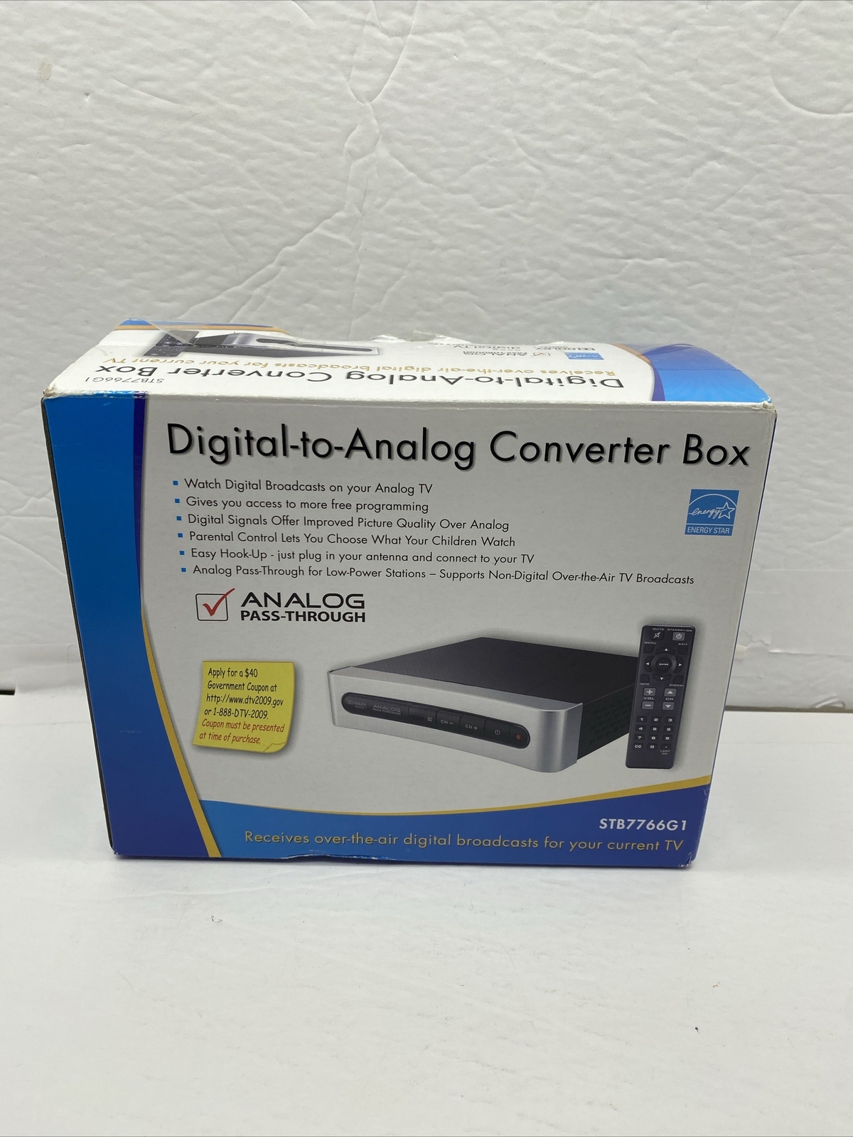 RCA Digital to Analog Converter Box STB7766G1 New in open box A43 eBay