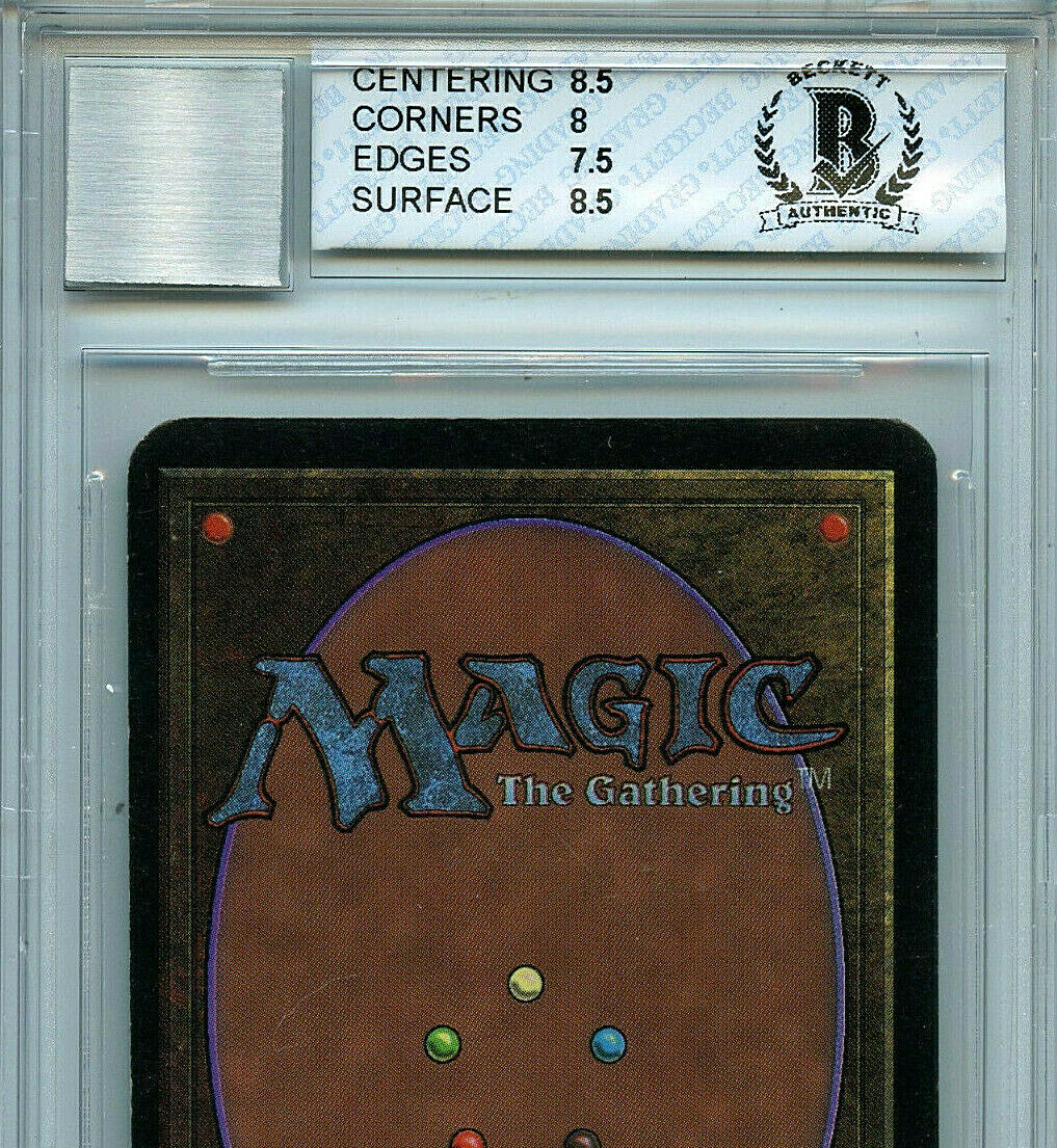 MTG Alpha Chaos Orb BGS 8.0 (8) NM-MT BAS 10 Magic Card WOTC MTG Alpha Chaos Orb BGS 8.0 (8) NM-MT BAS 10 Magic Card WOTC