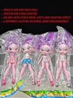 --SEND ONE RANDOMLY-- NO BOX RARE NOVI STARS ARI ROMA DOLL Action Figure 7"