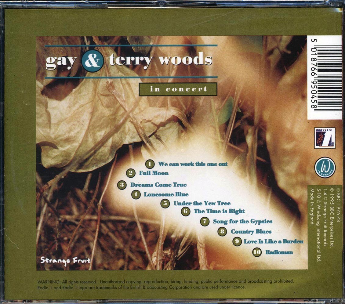 CD Gay & Terry Woods - In Concert | eBay