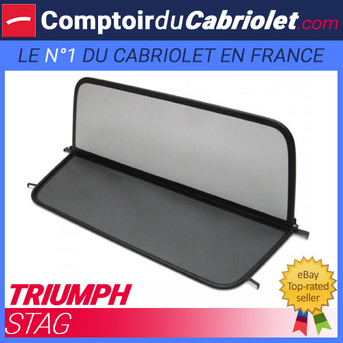 Filet anti-remous d'exception pour Triumph Stag cabriolet en acier tubulaire