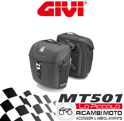 MT501 Pair Givi Metro-T Range Multilock Panniers 18L