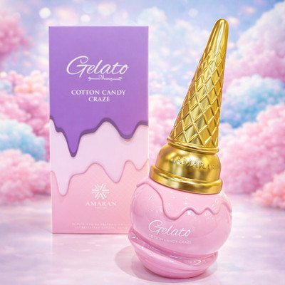 Amaran Gelato Cotton Candy Craze Eau de Parfum 100ml Sweet Candy Perfume Women