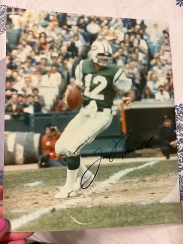 Joe Namath 8x10 Autographed Photo