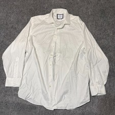 Charles Tyrwhitt Mens Dress Shirt Size White 17.5/35 Classic Fit Non-Iron