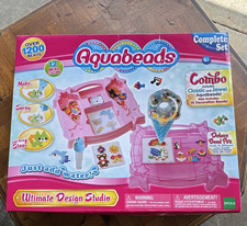 Aquabeads Ultimate Design Studio Complete Set Over 1200 Beads AB65502
