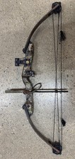 Vintage Hoyt Mystic Compound Bow 55lb 28” Camo LH