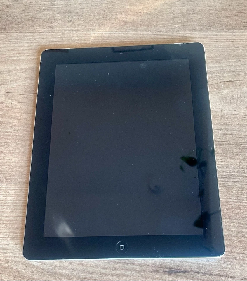 Apple iPad 2 16GB, WLAN + Cellular - Schwarz -OVP  defekt ( Bootloop) - Bild 2 von 4