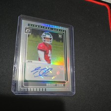 2025 Optic Football Signature Series Brady Cook Rookie Auto Silver Prizm SSH-BC