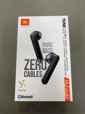 JBL Tune 225TWS True Wireless Earbud Headphones - Pure Bass Sound, Black