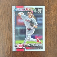 Topps 2026 Series 1 Future Stars Rhett Lowder Cincinnati Reds #60 Baseball Card