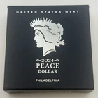 2024-P Peace Dollar $1 Philadelphia US Mint in OGP w/ COA 99.9% Silver UNC!