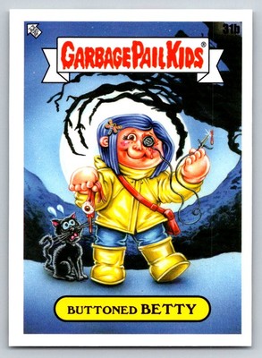2022 Topps Garbage Pail Kids: Book Worms #31b Buttoned Betty