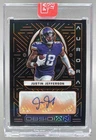 Justin Jefferson 2022 Panini Obsidian #TBD Electric Etch Orange Aurora Auto /25