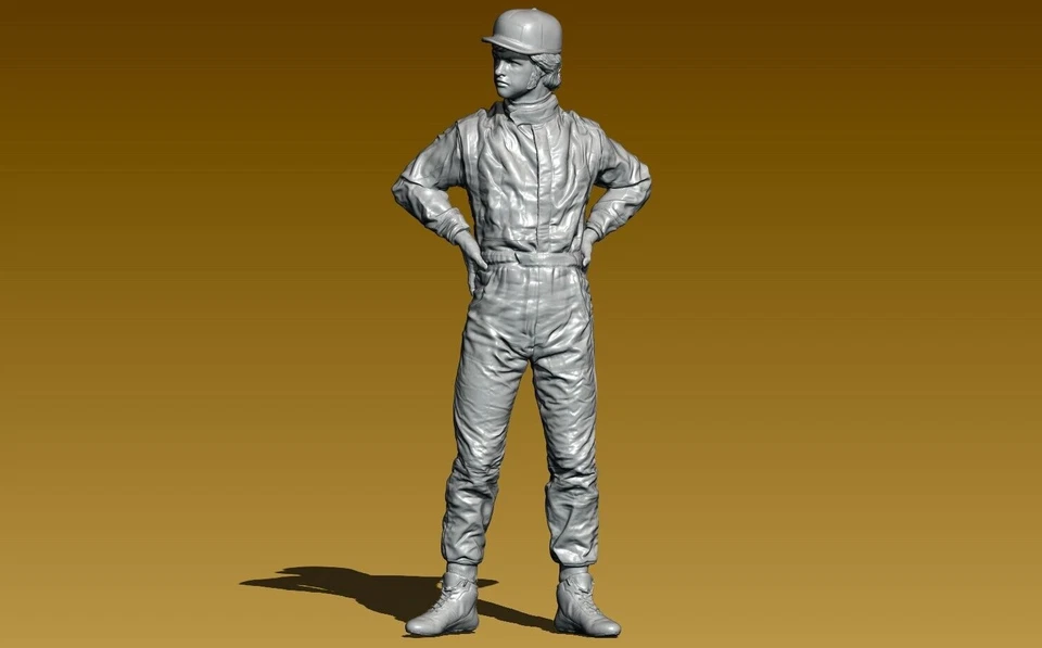 RONNIE PETERSON Jr si somigliano. - Tyrrell Lotus Marzo Ferrari Porsche 1/18 - Immagine 3 di 4