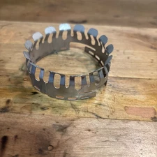 Matte Nickel Aladdin Gallery As Shown In Photos