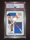 1992 COURTSIDE Kareem ABDUL-JABBAR FLASHBACK-AUTO #18 PSA 8 With 8 Auto