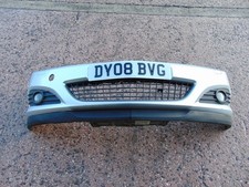 Vauxhall astra Front bumper MK5 Facelift SRi 07-10 3 Door only Silver Z157 Grill