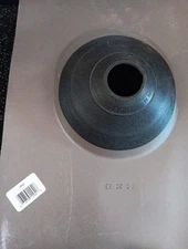 Vent Pipe Roof Flashing Aluminum Gray 10-3/4" x 11" 12942 Open Box Free Shipping