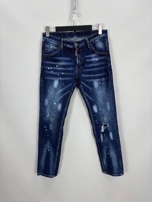 Mens jeans Dsquared2 Size 50 Color Blue Duties Paid (USA)