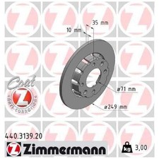 2x Bremsscheibe hinten für Peugeot 2008 2 UD 208 UB | 26203651