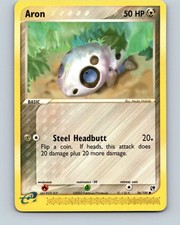 Aron 56/100 Common Sandstorm Pokemon Near Mint