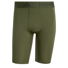 Adidas Techfit Men's Compression Shorts Night Cargo Green Size M JTE81 New Tags