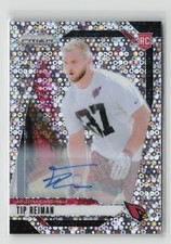 2024 Panini Prizm TIP REIMAN RC Auto No Huddle Prizm #391 Arizona Cardinals