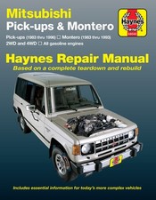 Revue technique Mitsubishi MONTERO