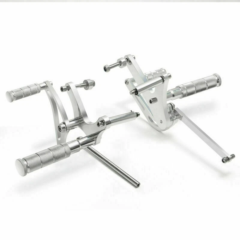 Poli Alu Commandes avancées Repose-pieds pour HONDA Magna 750 1994-2003 VF 750 C - Photo 2/4