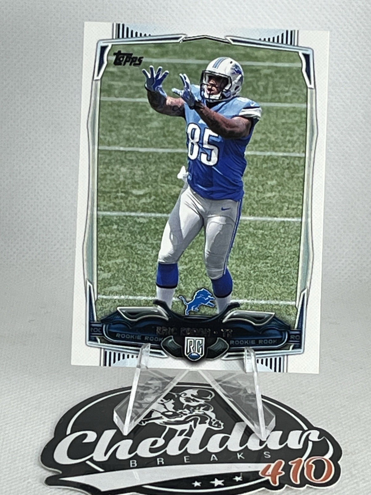 2014 Topps Eric Ebron Rookie #340 Detroit Lions