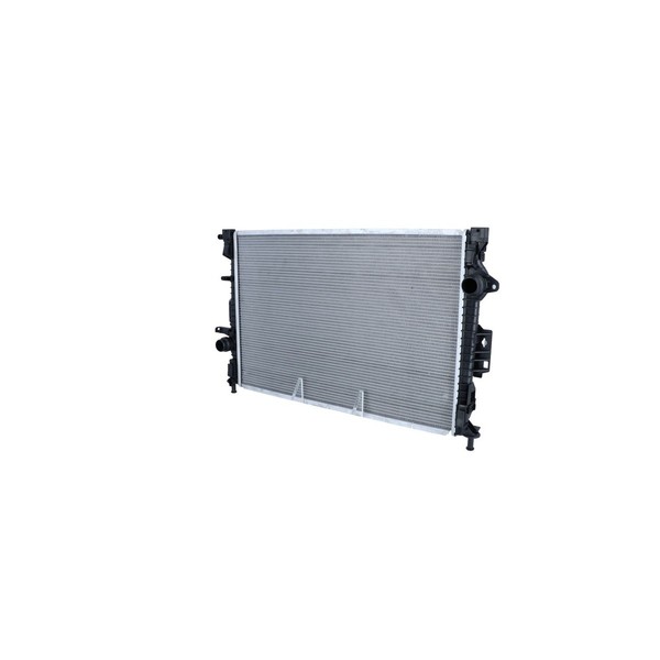KüHler MotorküHlung KüHlrippen GelöTet 672 - 461 Mm Alu Nrf FüR U.A. Ford Mondeo-image