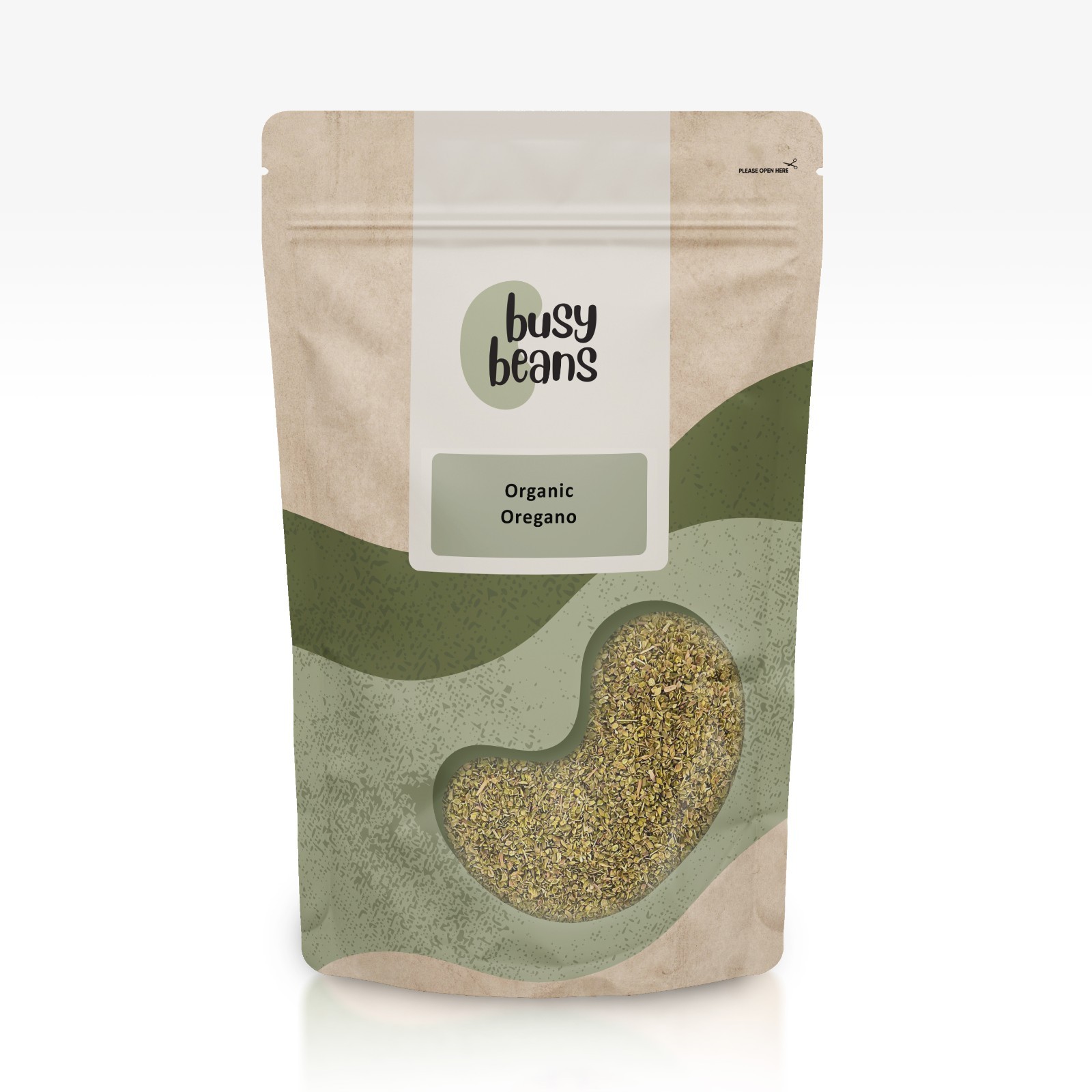 Organic Dried Oregano -Certified Organic- by Busy Beans Organic (100g)