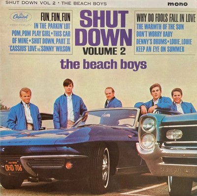 The Beach Boys - Shut Down Volume 2 - (T 2027)- (LP, Album, Mono)