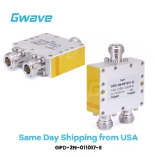 2-Way N Power Divider, One Output with DC Block (1.1 GHz to 1.7 GHz @ 30Watts)