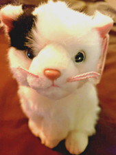 -$$ DELILAH, attached paws. beanie baby, black patch TY, 2004.ORIGINAL, RETIRED.