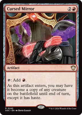 Cursed Mirror [Secrets of Strixhaven Commander] Near Mint