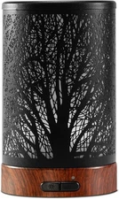 Compact 150ml Essential Oil Diffuser for Home, Office, Spa - Auto Shut-Off