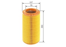 Luftfilter BOSCH 1 457 433 712 Filtereinsatz für VW AROSA SEAT POLO LUPO 6E1 6X1