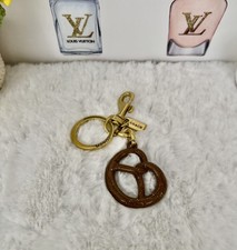 New Coach Small Pretzel Bag Charm Keychain
