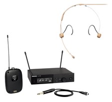 Shure SLXD14/TH53T-K Wireless Bodypack System with Headset Microphone, Tan, G58