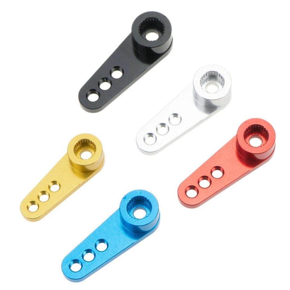 2pcs 25T Steering Servo Horn Arm For Wltoys HSP HPI Futaba 1:10 1:8 RC Cars - Image 2 of 4