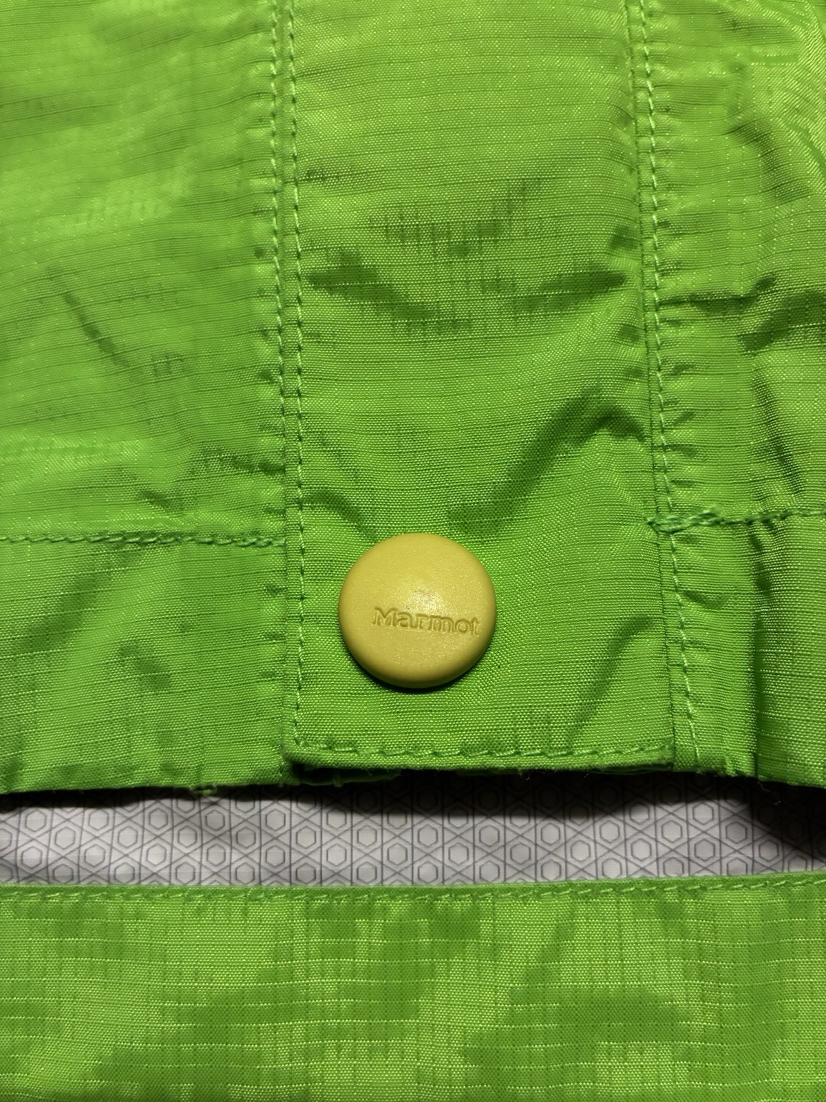 Marmot Windbreaker Shell Jacket Lightweight, Gree… - image 5