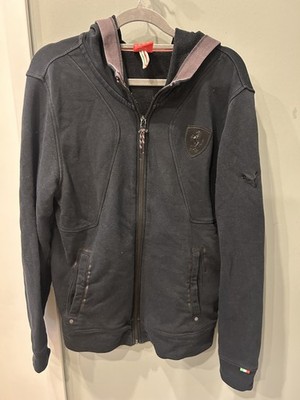 Puma Ferrari Racing Edition Hoodie Gr. S - Schwarz - Guter Zustand