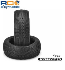 JConcepts 1/8 ReHab Tire Green Compound: 83mm Buggy Wheel 2 JCO3174-02
